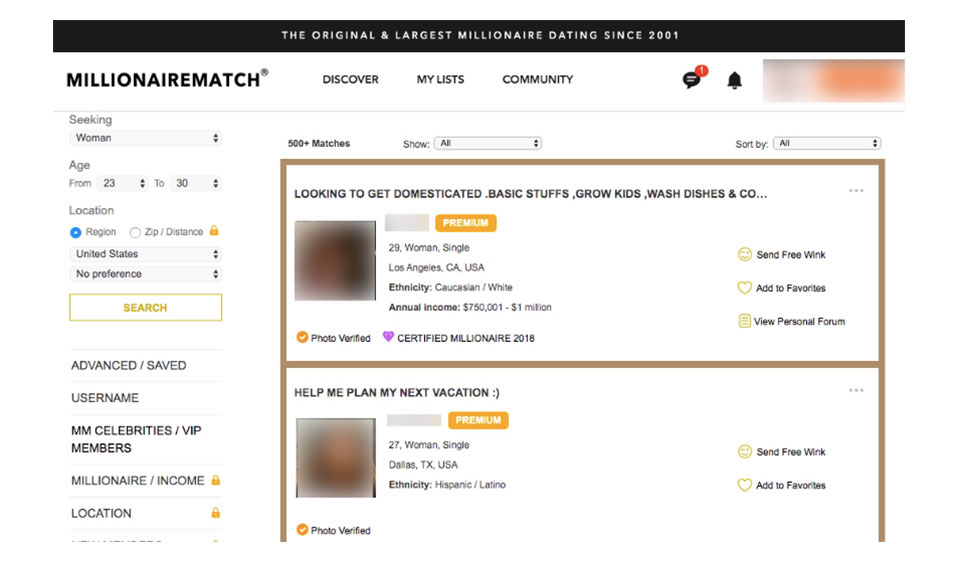 Millionaire Match Review February 2024 Is It Suitable For Finding A   Millionairematch 7 